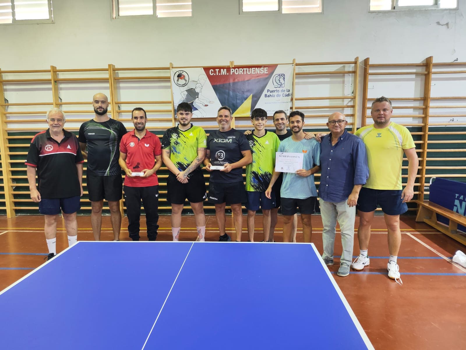 El deporte base y la élite se dan la mano en el XXXVIII Trofeo Ciudad de El Puerto organizado por el CTM Portuense