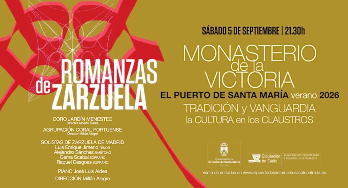 Imagen de la noticia: El Puerto se prepara para una gran noche de zarzuela en el Monasterio de la Victoria (Cultura)