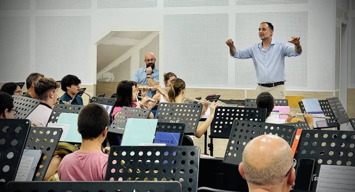 Imagen de la noticia: Las obras de mejora y climatización de la sede de la Banda "Maestro Dueñas" avanzan a buen ritmo (Obras)